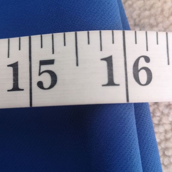 💙💙Femme Ladies Cocktail Straps Mini Dress 👗 Royal Blue Size 6 💙💙 - Picture 16 of 16